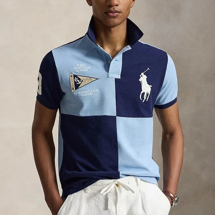 Polo Ralph Lauren тениска с яка мъжка от памук