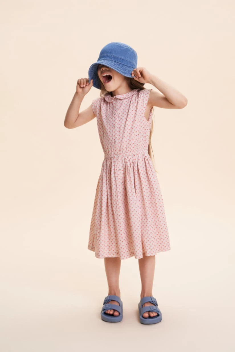 C'era Una Volta - Ines polka-dot cotton dress