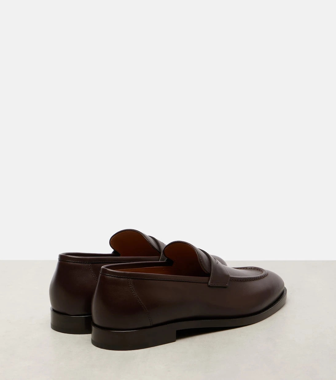 Loro Piana - Sergio leather penny loafers