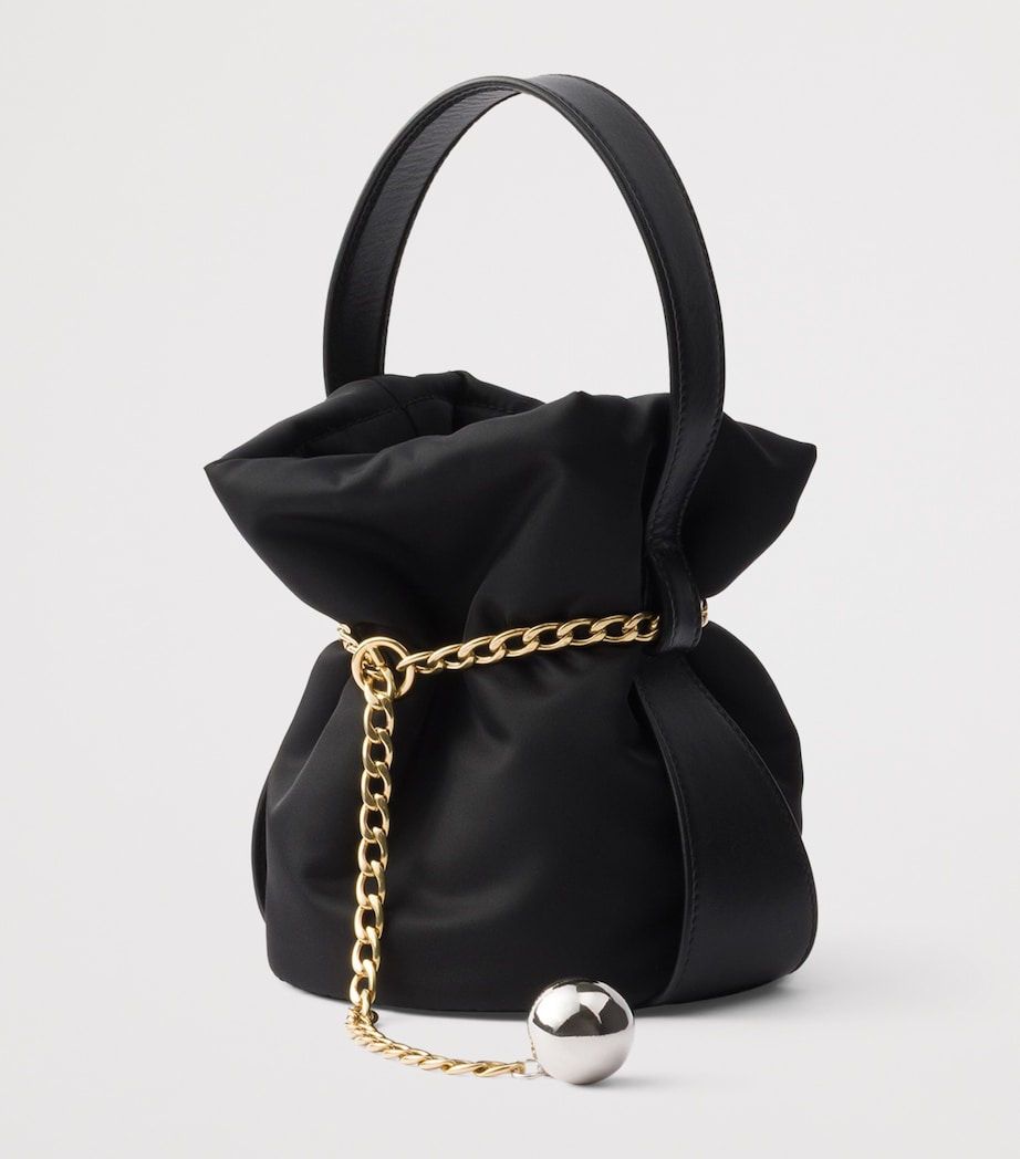 Prada Black Mini Re-Nylon Bucket Bag