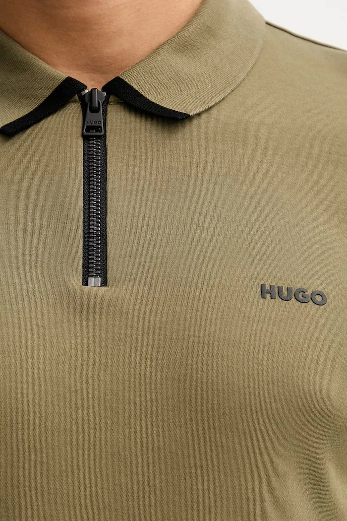 HUGO polo yakalı erkek pamuklu tişört Dalomino