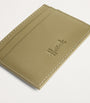 Green Smooth Leather Card Holder