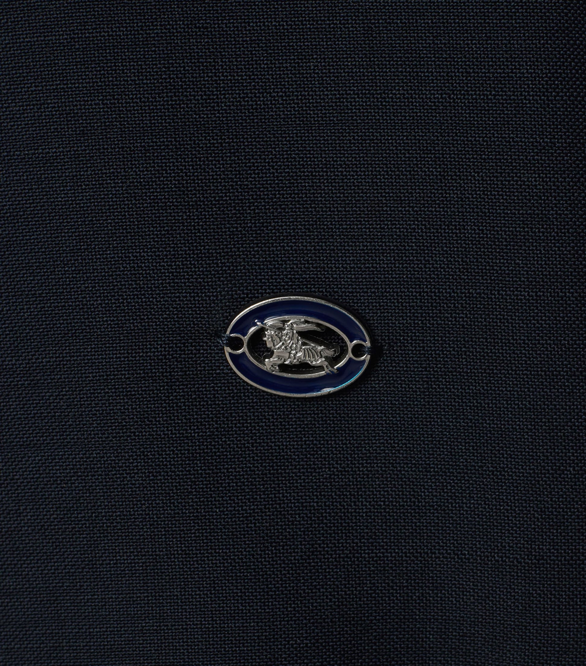 Burberry Navy Wool-Mohair Slim Tailored Blazer