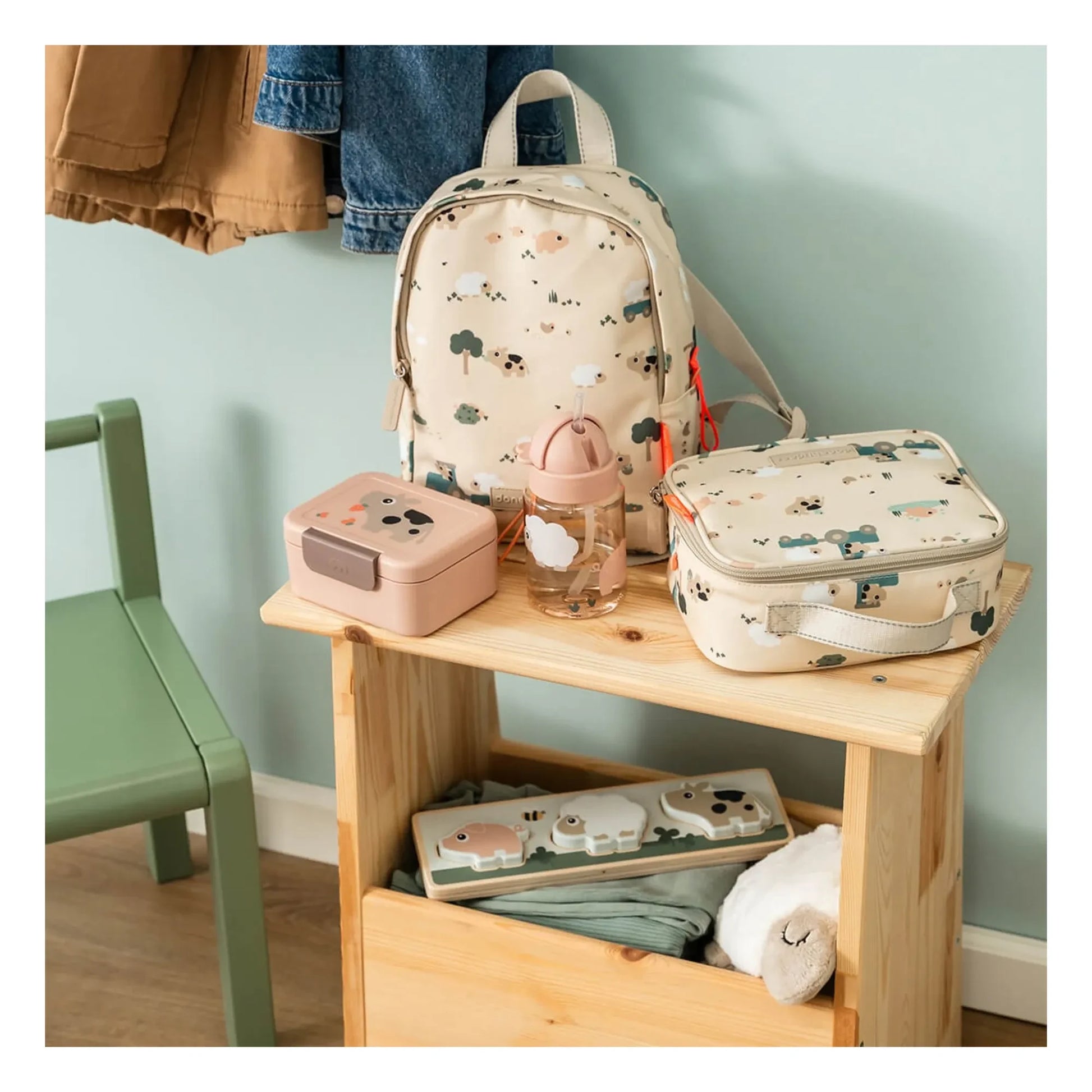 Done by deer - Mini Farm cooler bag | Sand