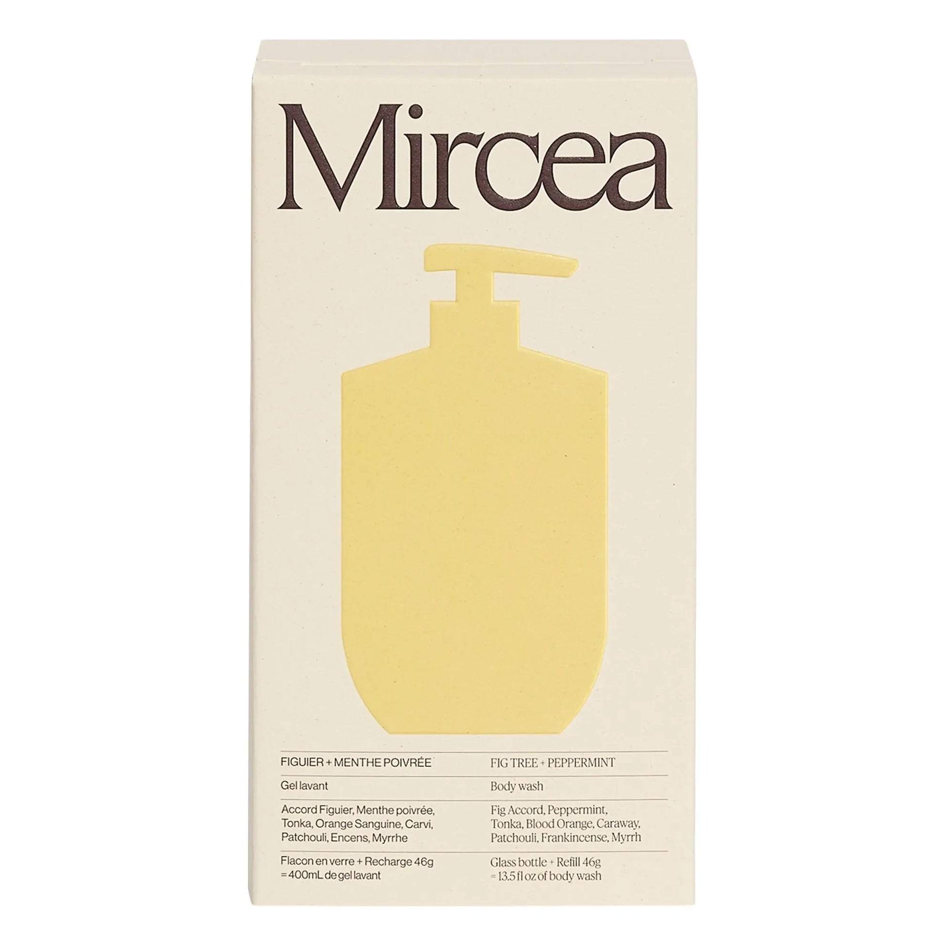 Mircea - Fig Treet + Peppermint Shower Gel - 400ml