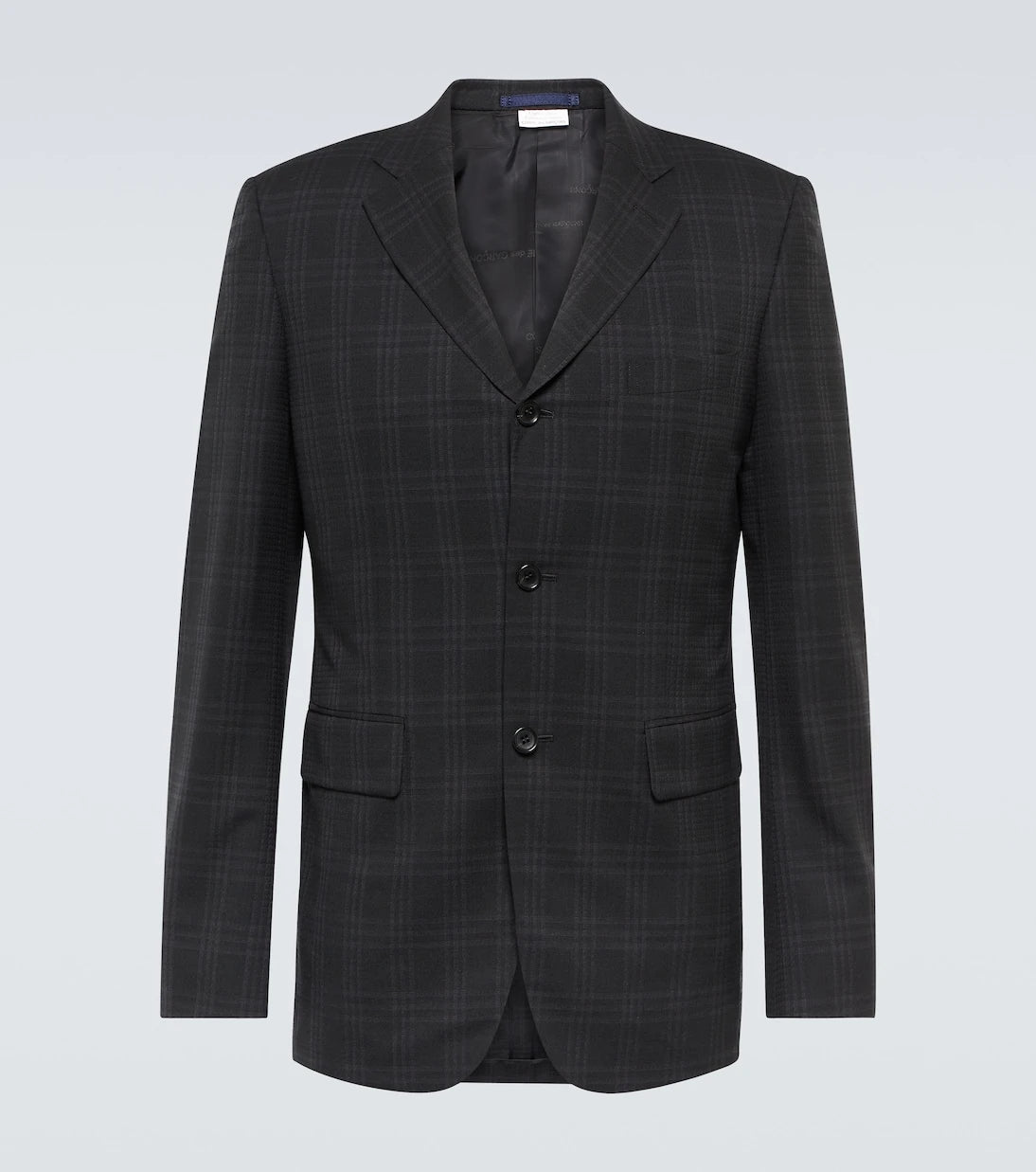 Comme des Garçons Homme Deux - Checked wool blazer