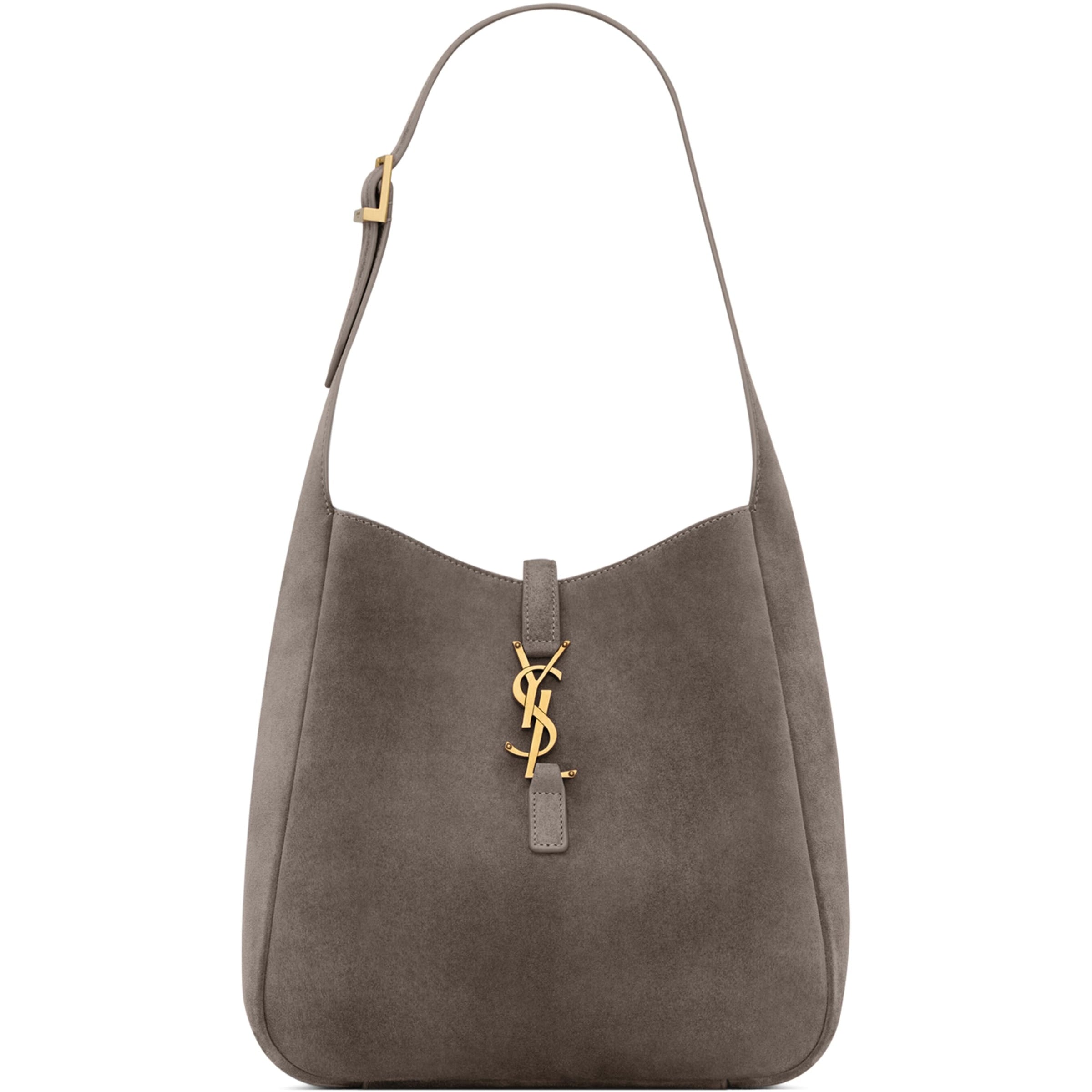 Saint Laurent Grey Small Le 5 à 7 Shoulder Bag