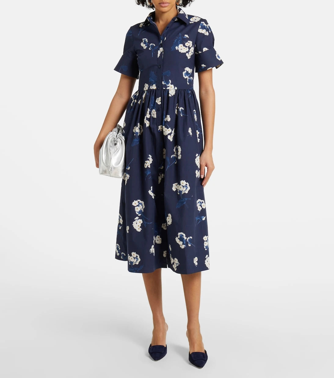 Erdem - Cotton midi dress