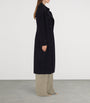 Navy Cashmere Long Kensington Heritage Trench Coat