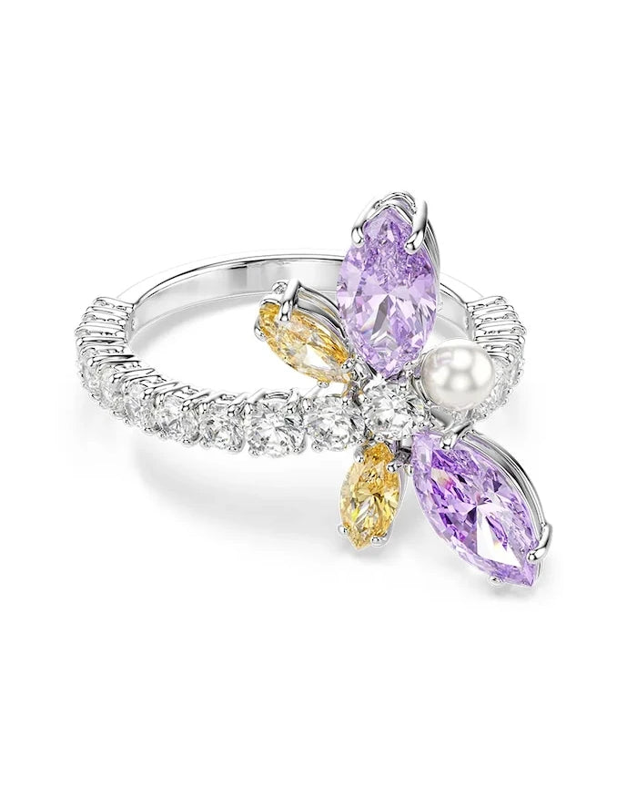 Swarovski пръстен дамски от метал с кристал Swarovski Ariana Grande x Swarovski