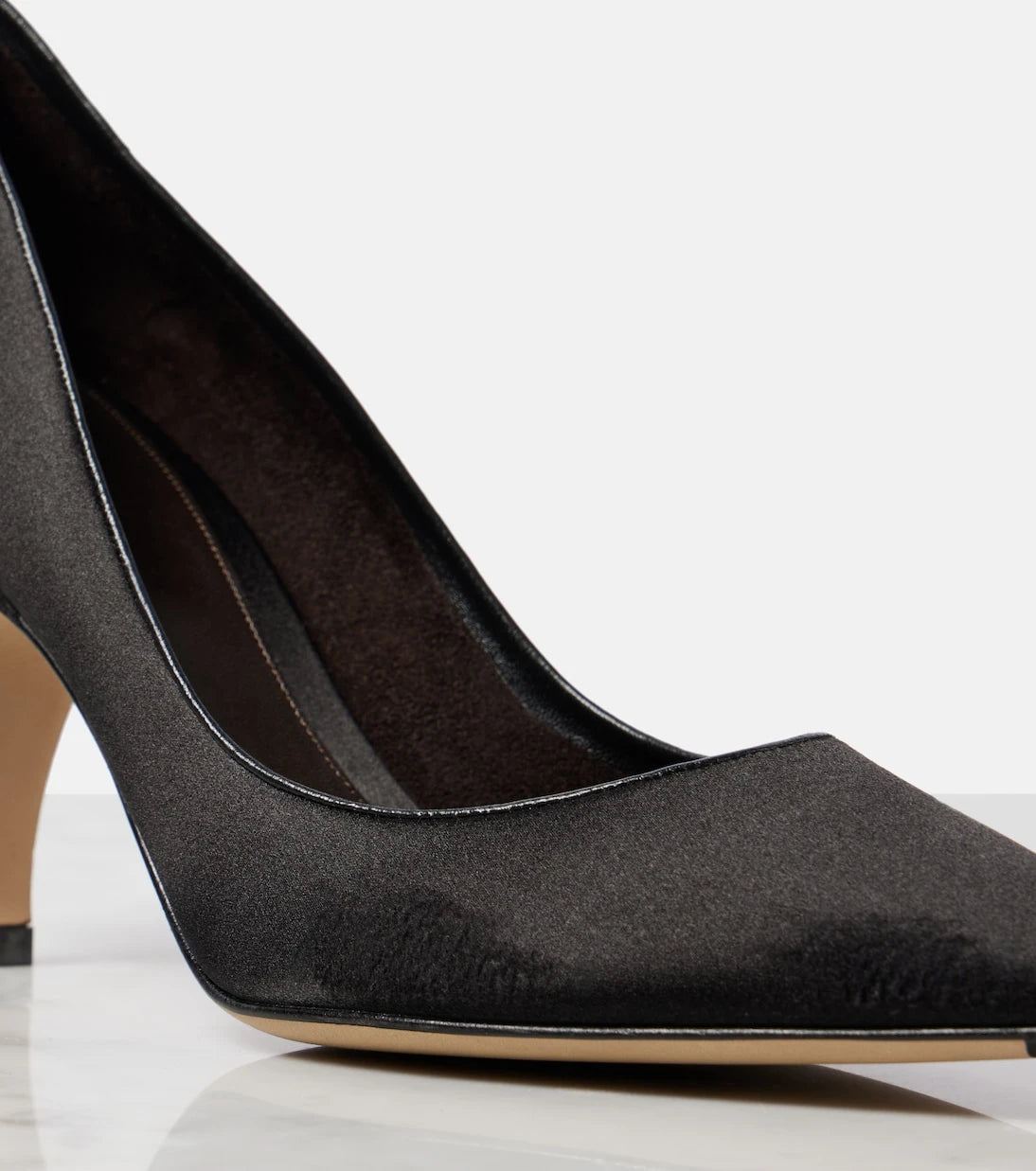 The Row - Uxor satin pumps