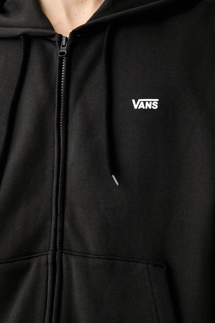 Vans pamuklu erkek fermuarlı kapüşonlu sweatshirt