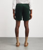 Cotton Corduroy Logo Shorts