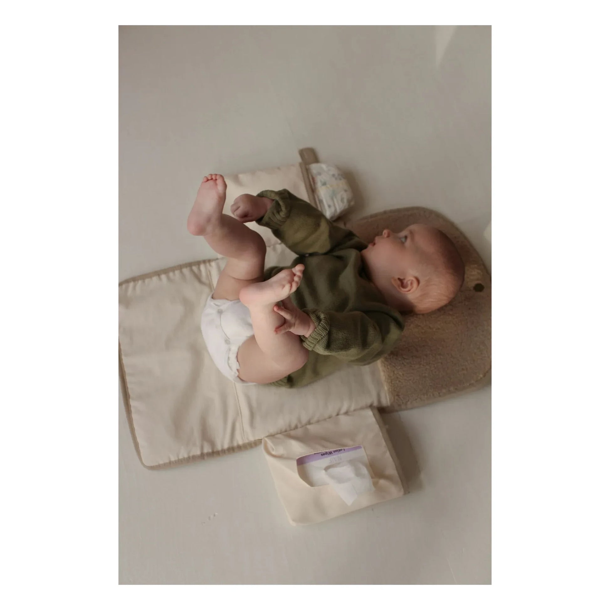 Studio Noos - Travel changing mat | Ecru