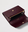Burgundy Mini Leather Panthère de Cartier Wallet
