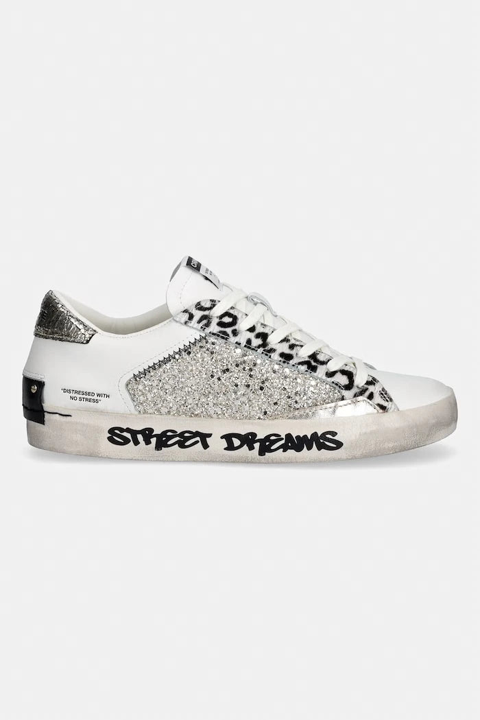 Кожени маратонки Crime London DISTRESSED