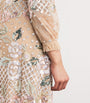 Needle & Thread Beige Embellished Rosalie Maxi Dress