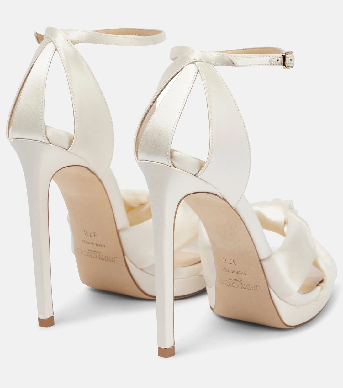 Jimmy Choo - Rosie 120 satin sandals