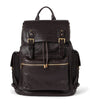 Brunello Cucinelli Leather Flap Closure Backpack