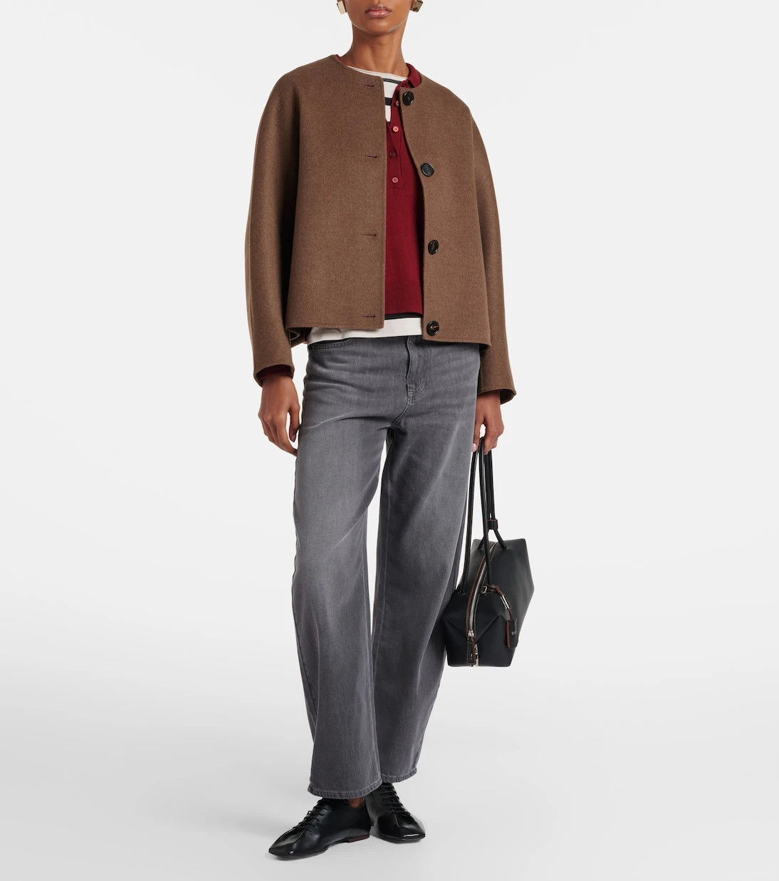 'S Max Mara - جينز Allegra بقصّة برميلية