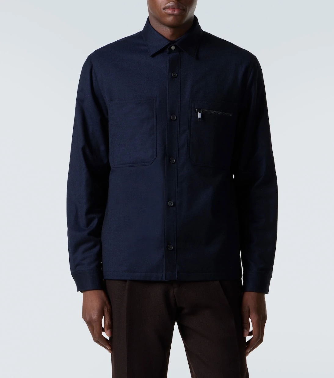 Zegna - Wool overshirt