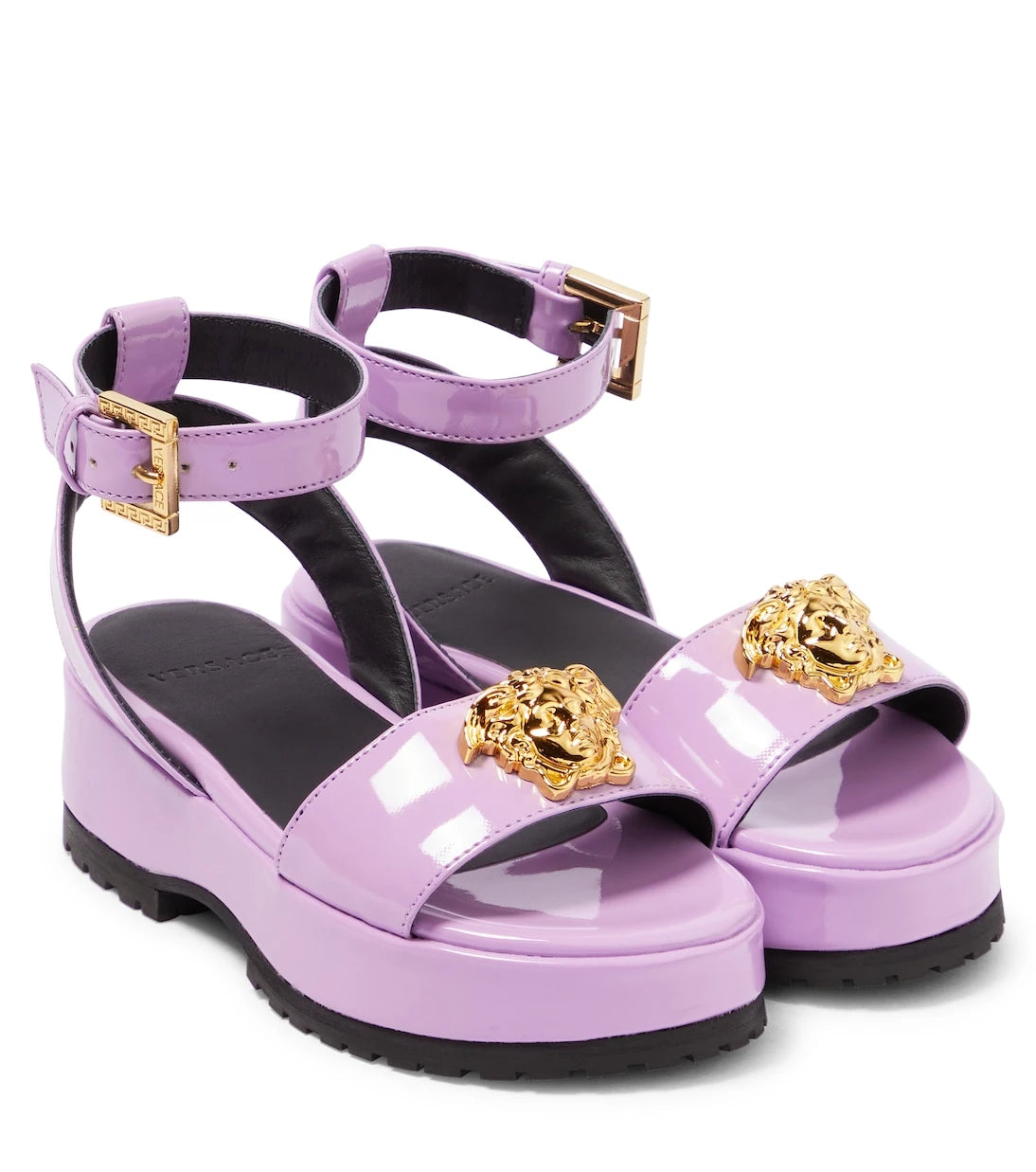 Versace Kids - صنادل منصة لا ميدوزا
