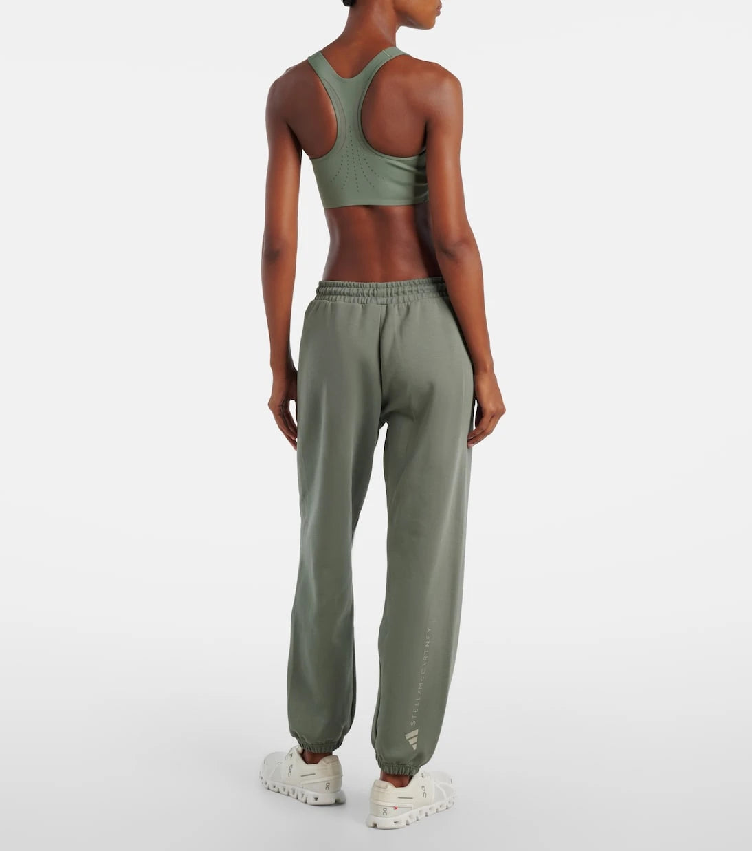 Adidas by Stella McCartney - Cotton-blend fleece sweatpants