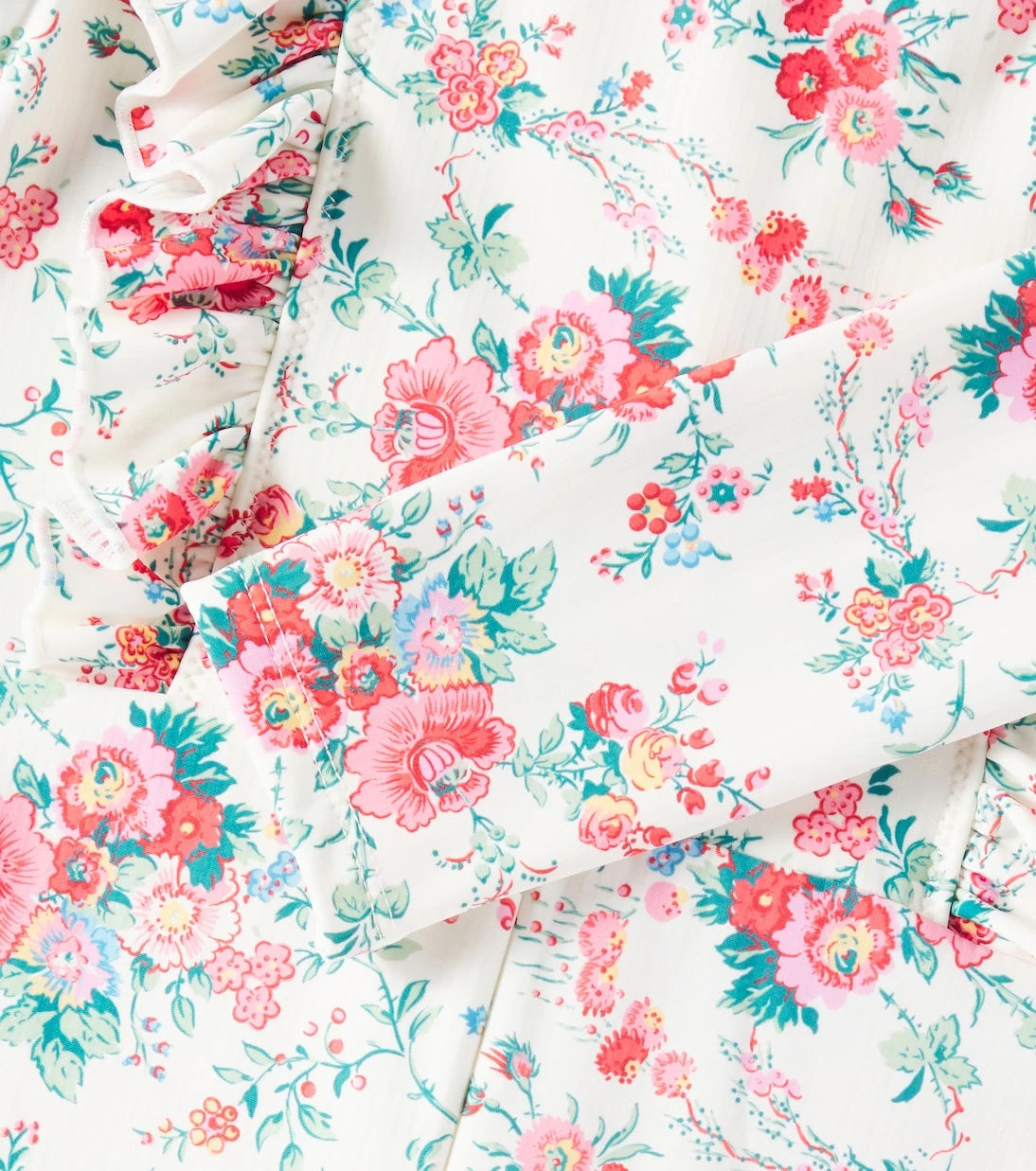 Louise Misha - Linette floral rashguard swimsuit