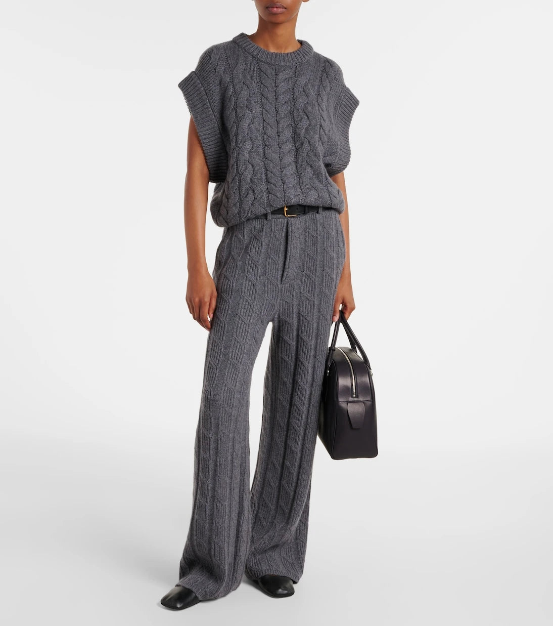 Lisa Yang - Hayley cable-knit cashmere sweater vest