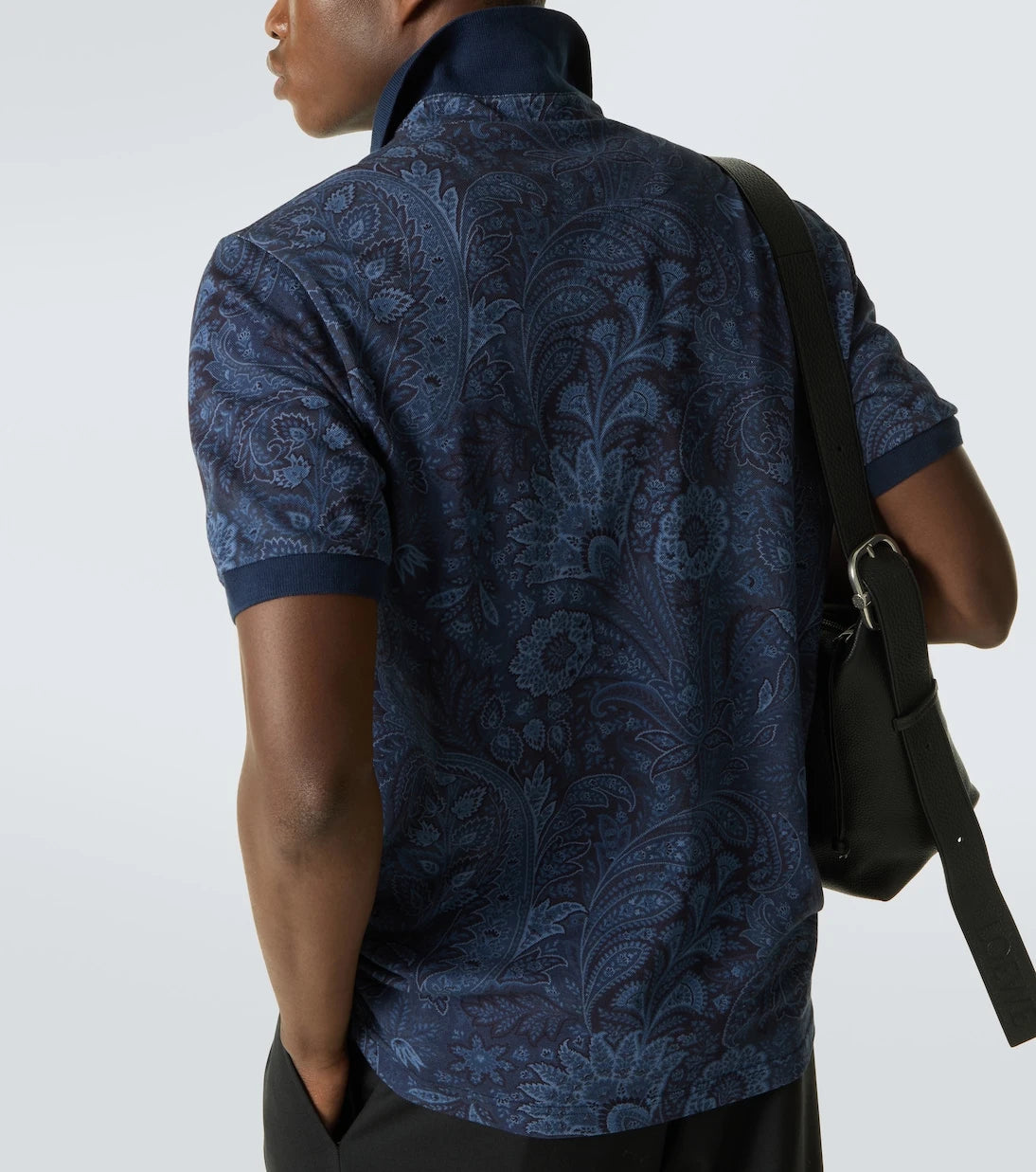 Etro - Paisley cotton polo shirt