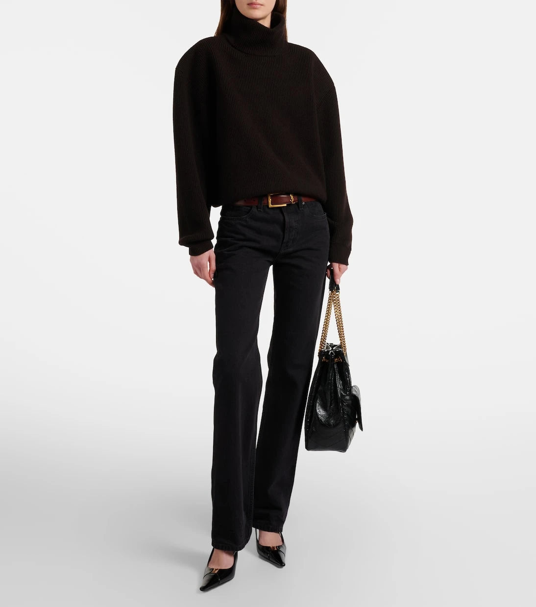 Saint Laurent - Babylone Breteuil 75 slingback pumps