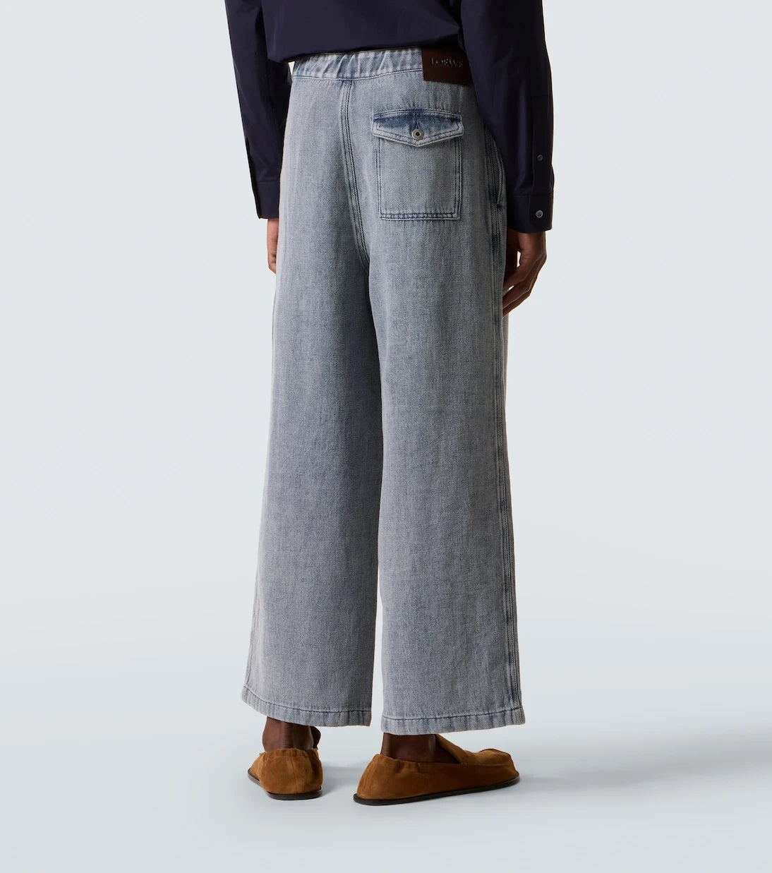 Loewe - Mid-rise wide-leg jeans