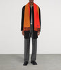 Orange Cashmere Reversible EKD Scarf