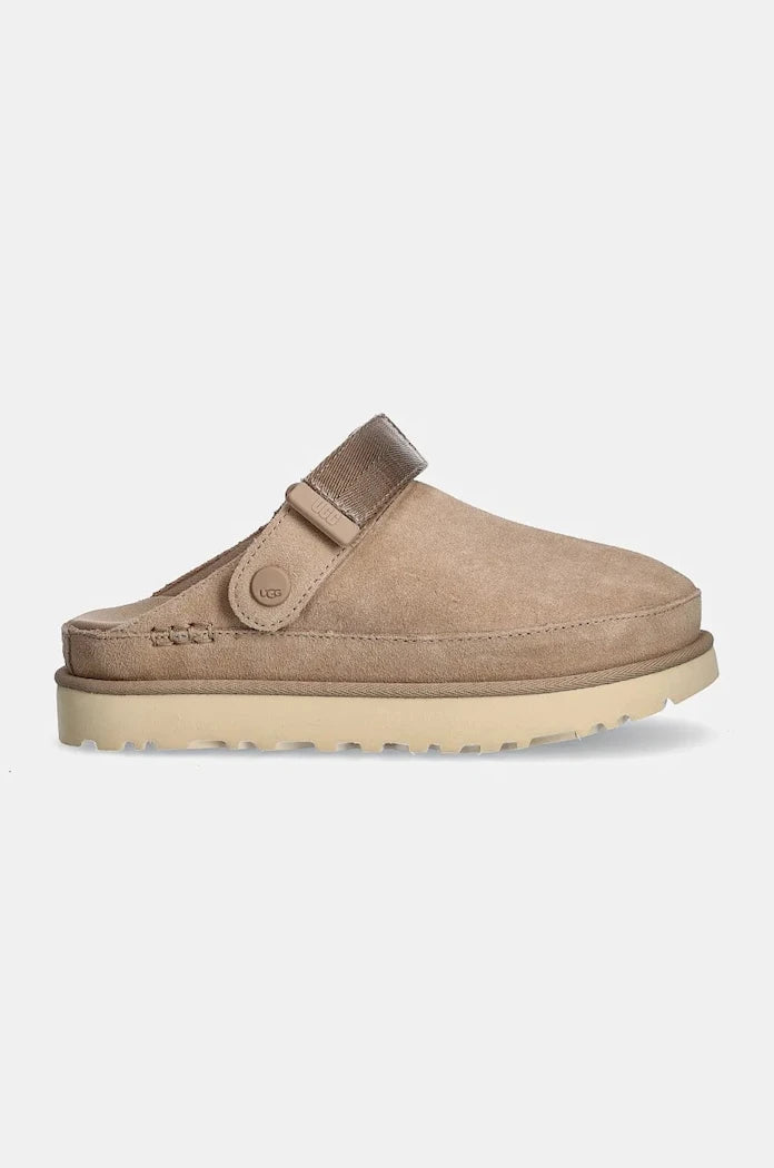 Детски велурени чехли UGG Goldenstar Clog