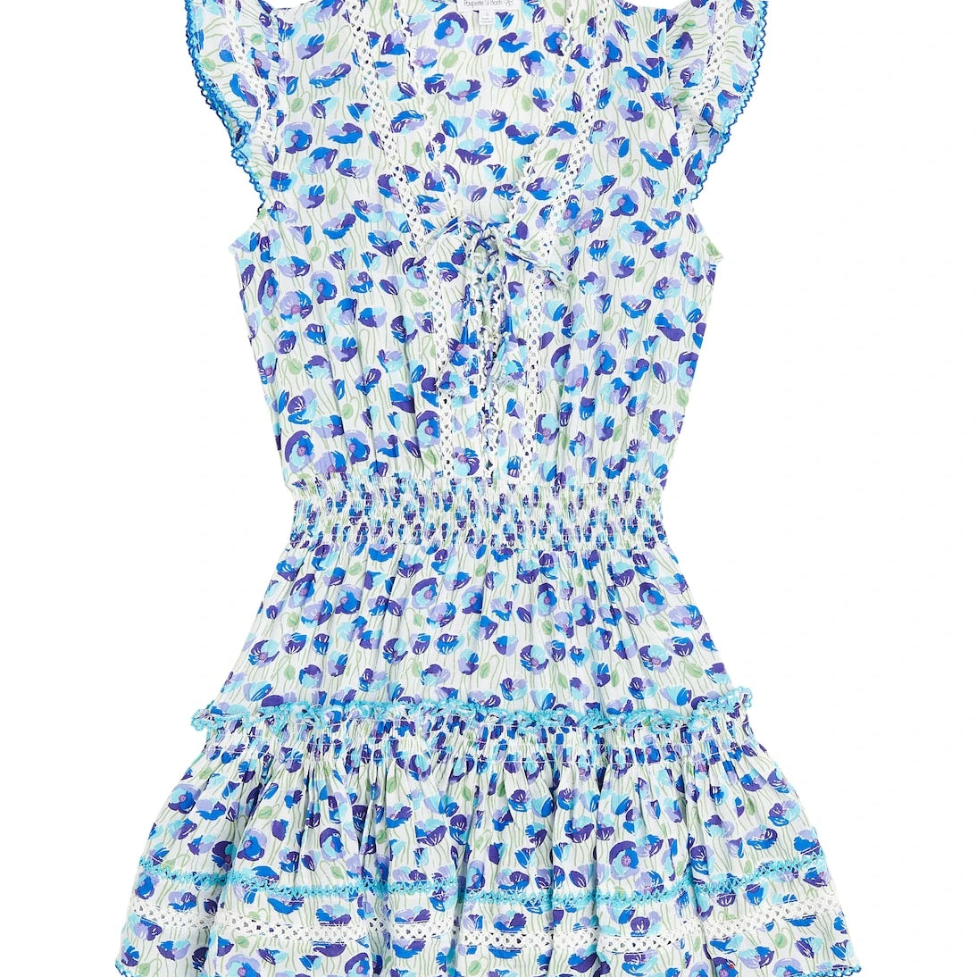 Poupette St Barth Kids - Anais printed ruffled dress