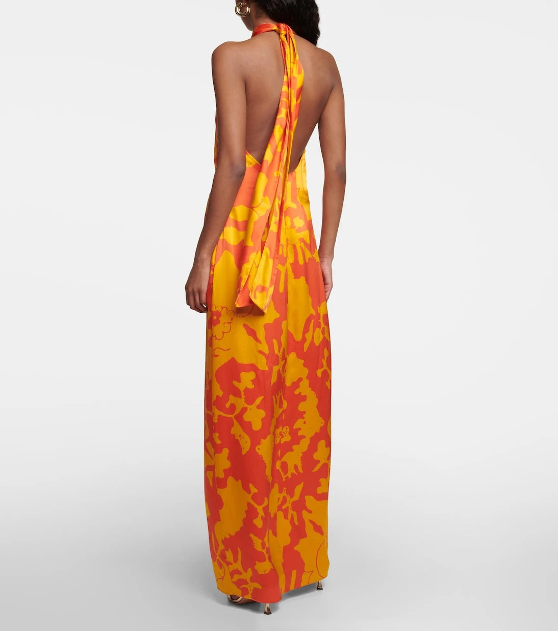 SIR - Printed silk maxi dress