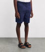 Navy Linen Felipe Shorts