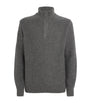 PAIGE Grey Merino Wool-Blend Kotoni Sweater