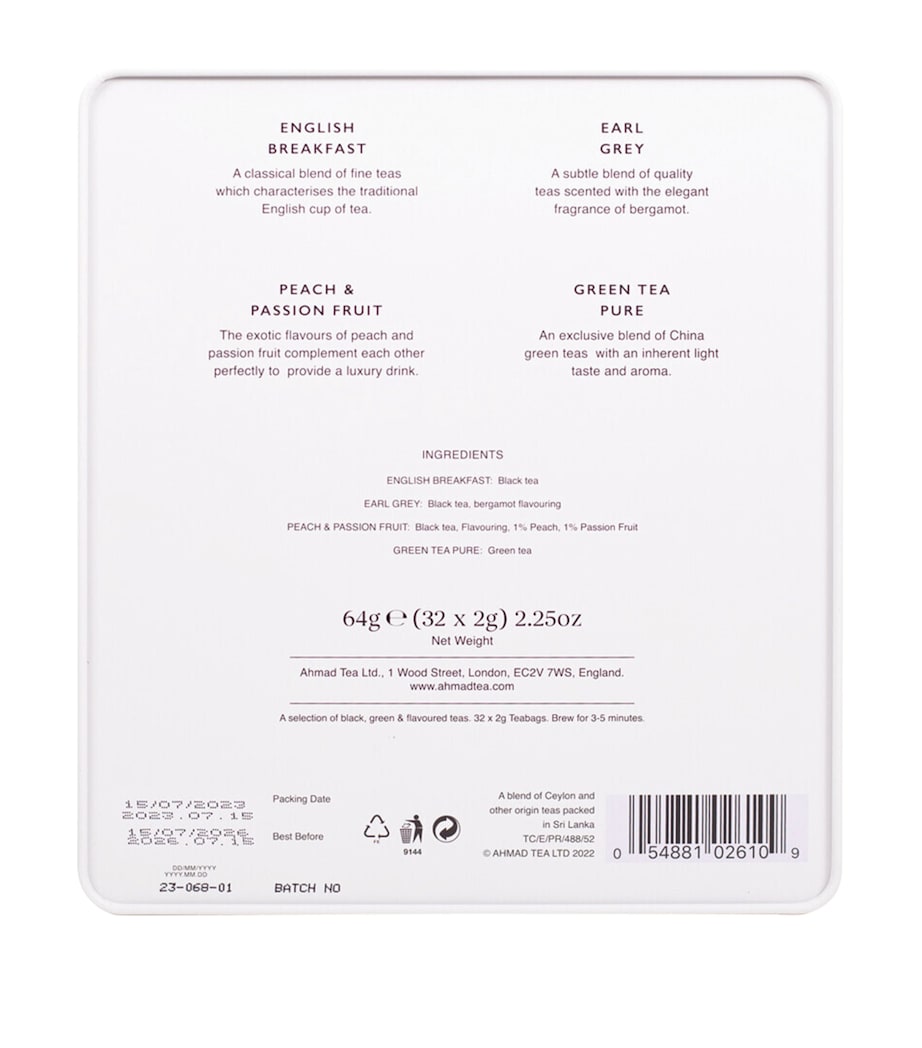 Ahmad Tea Royal Tea Selection (32 Tea Bags)