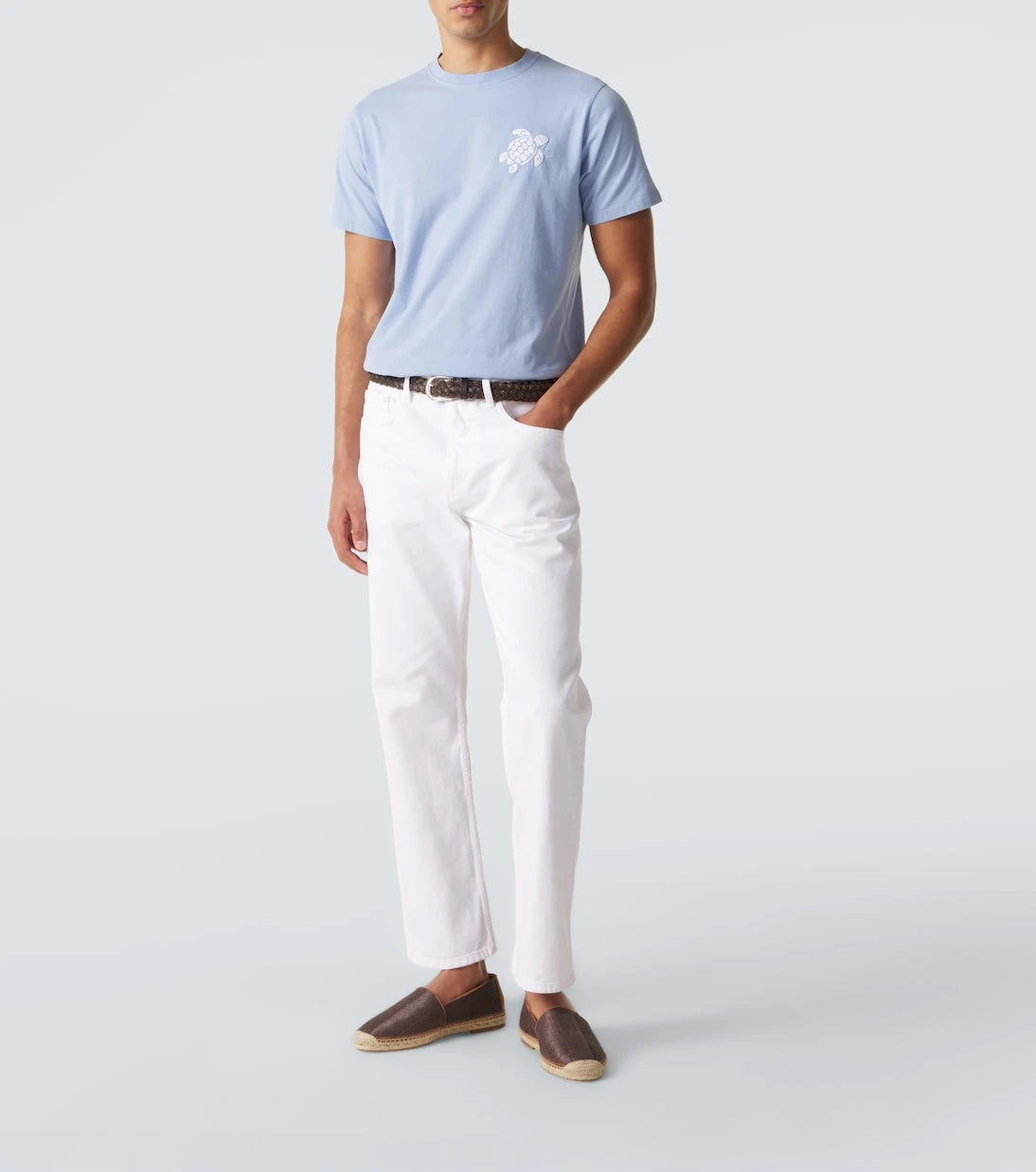 Vilebrequin - Embroidered cotton jersey T-shirt