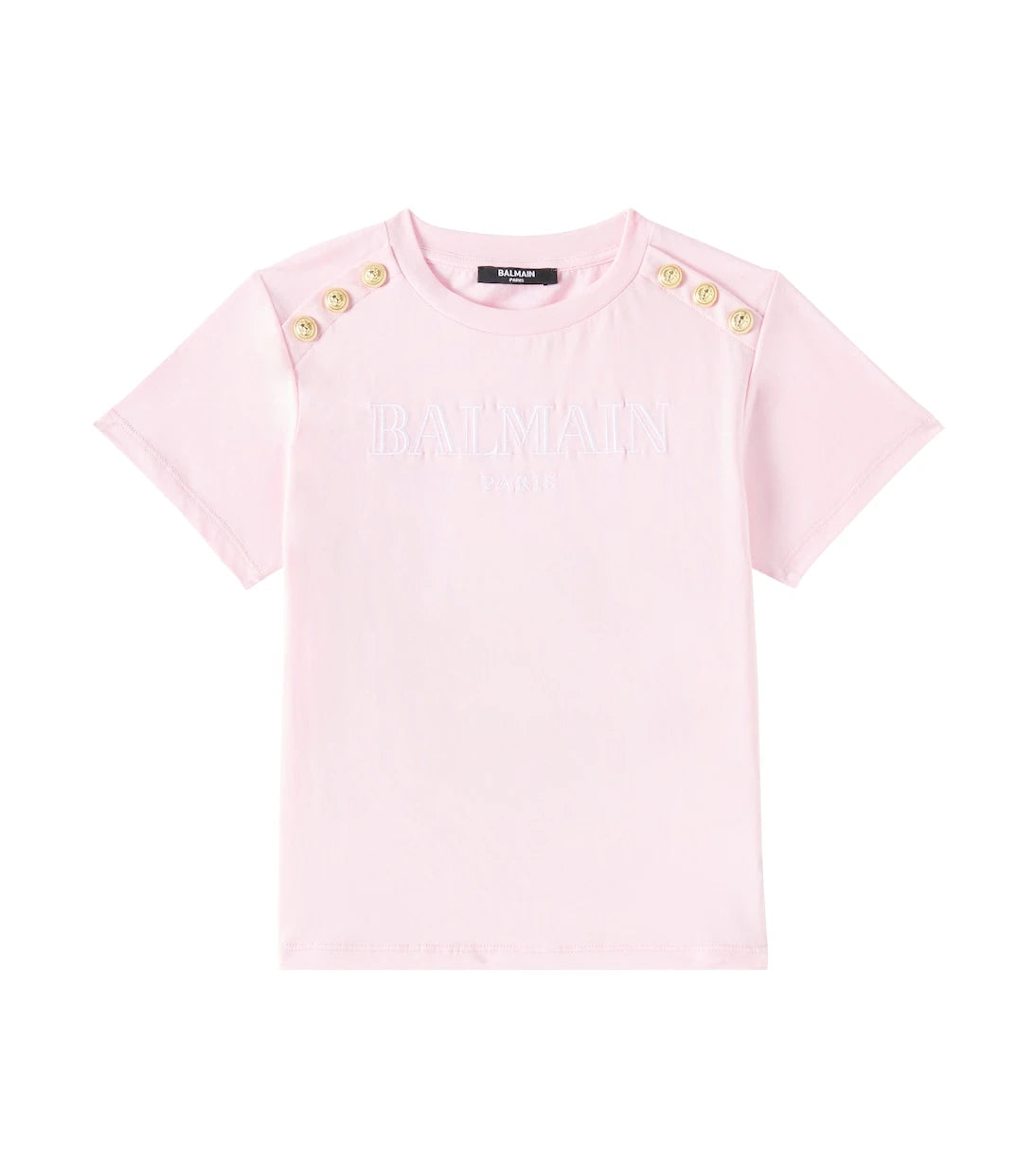 Balmain Kids - Logo cotton jersey T-shirts