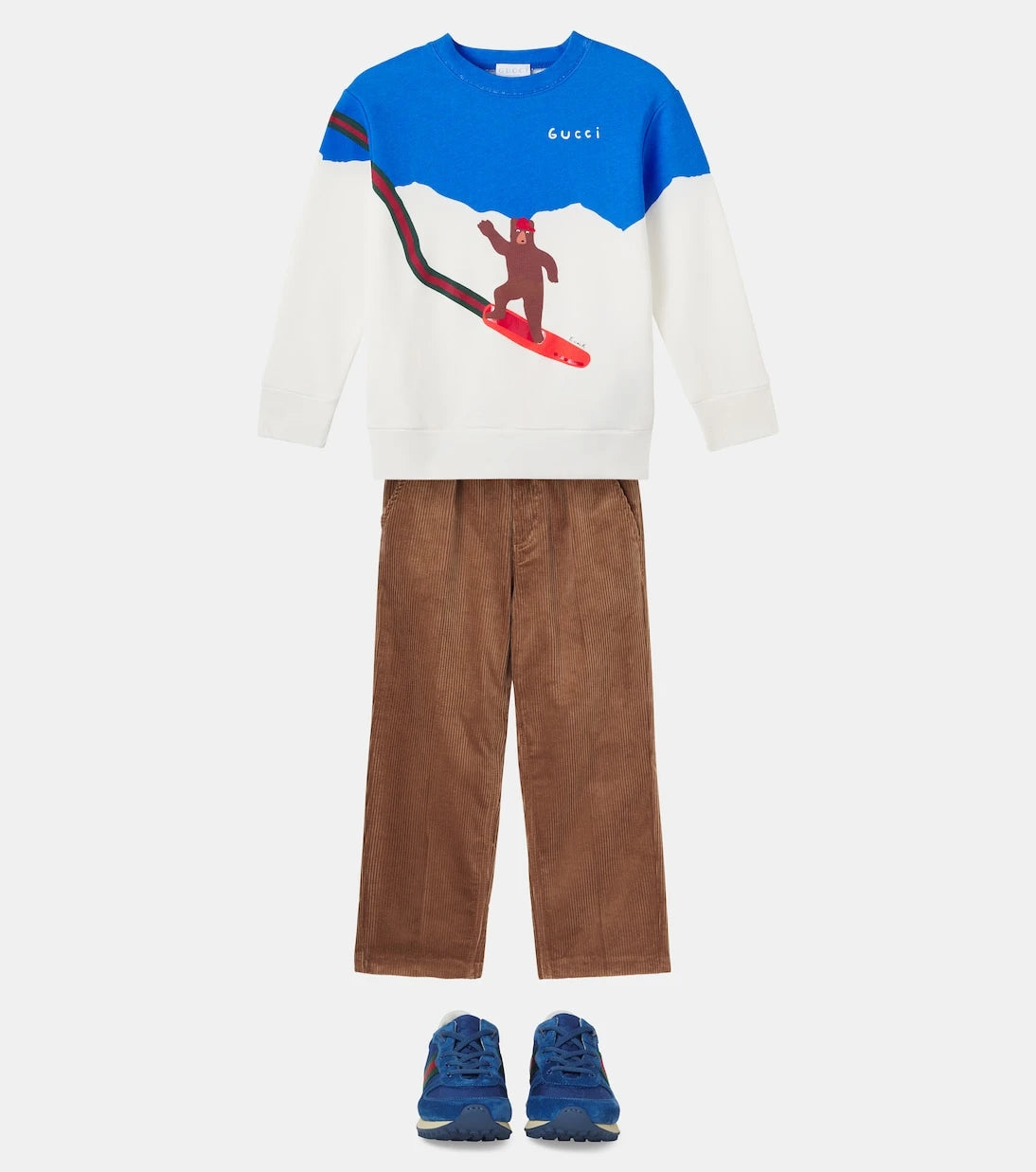 Gucci Kids - x Euan Roberts cotton jersey sweatshirt