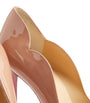 Christian Louboutin Nude Hot Chick Patent Leather Pumps 100