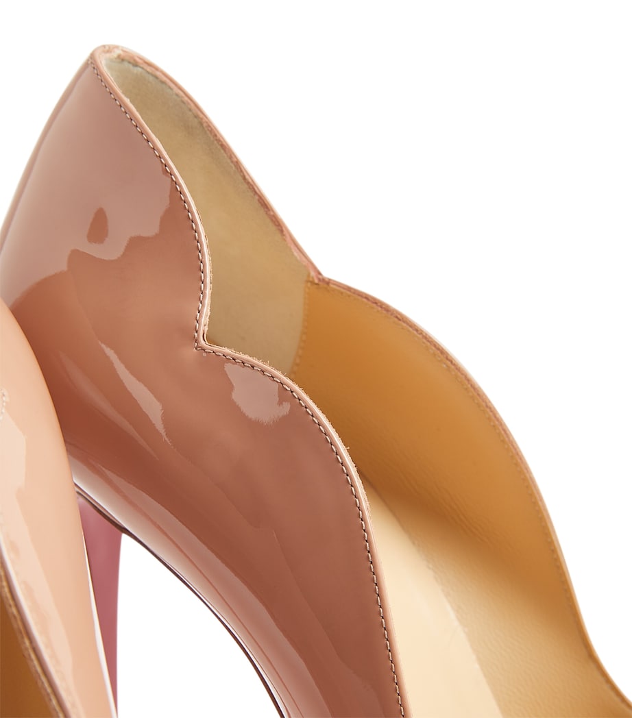 Christian Louboutin Nude Hot Chick Patent Leather Pumps 100