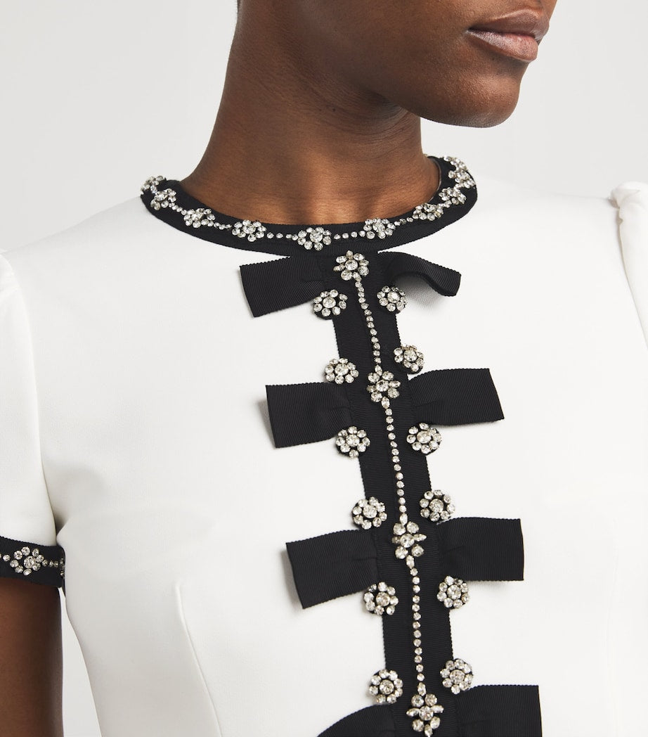 Ivory Cady Embellished Bisou Midi Dress