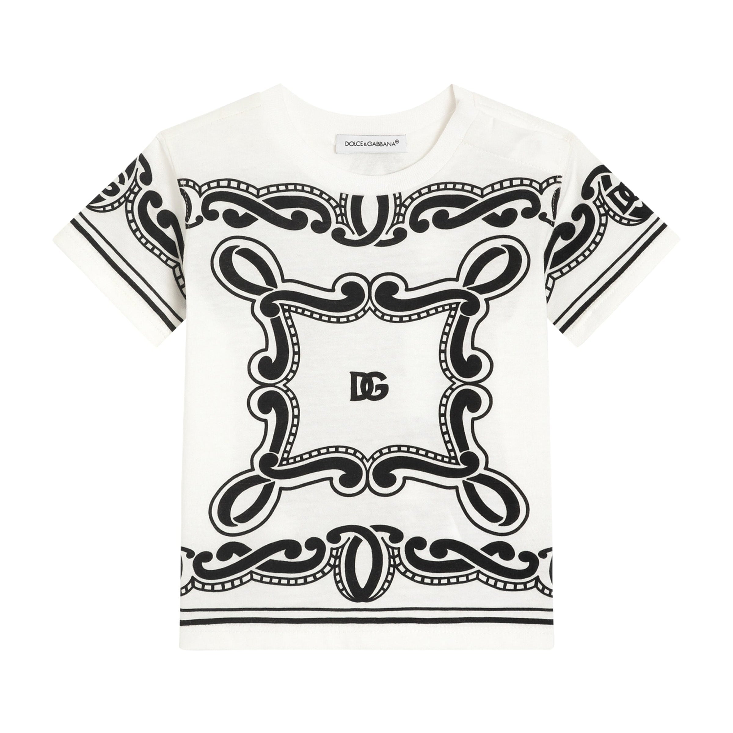 Dolce & Gabbana Kids Bandana Print T-Shirt (3-30 Months)