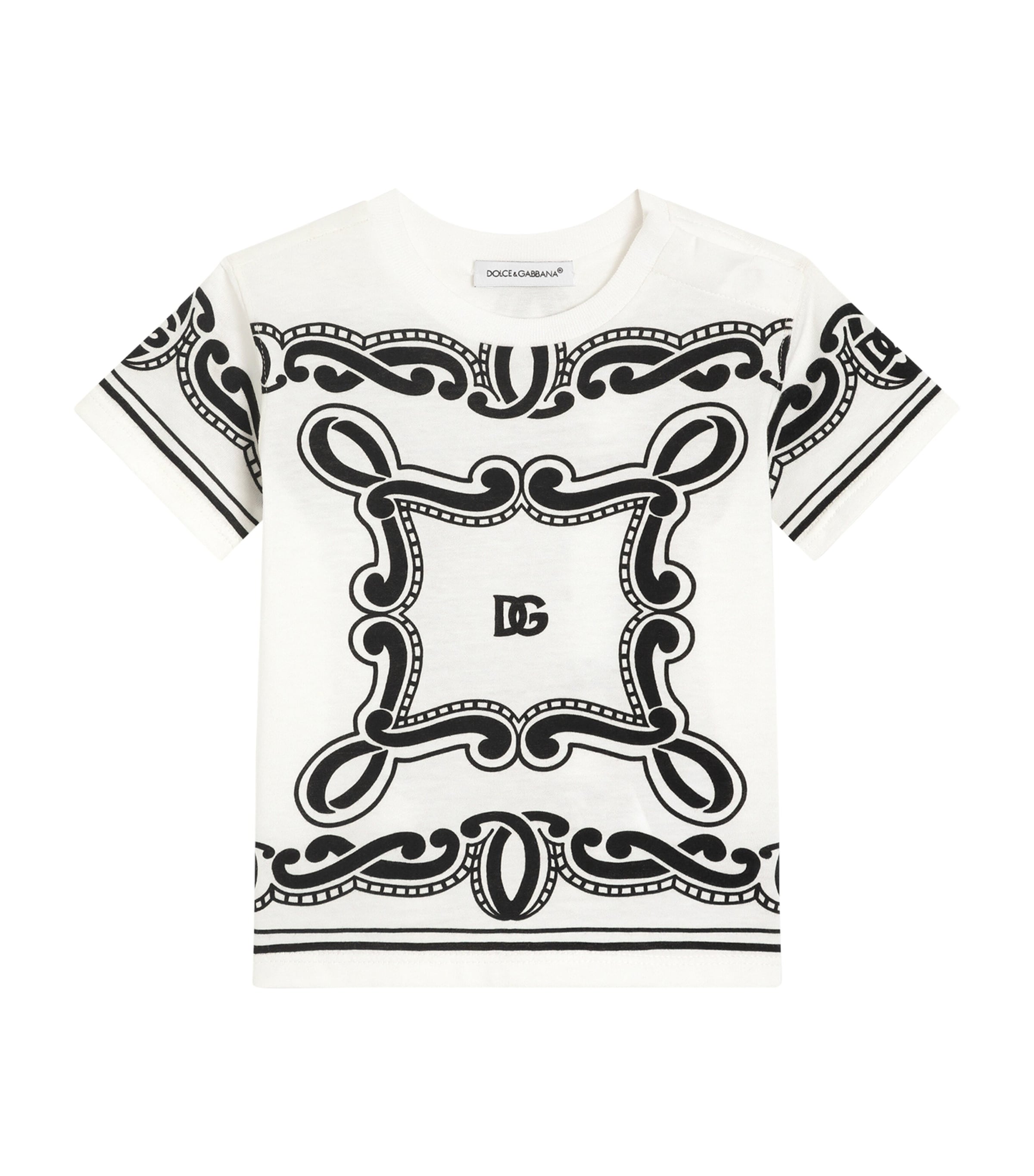 Dolce & Gabbana Kids Bandana Print T-Shirt (3-30 Months)