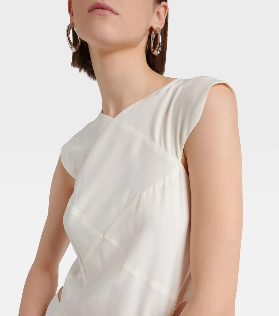 Joseph - Danube silk crêpe de chine midi dress