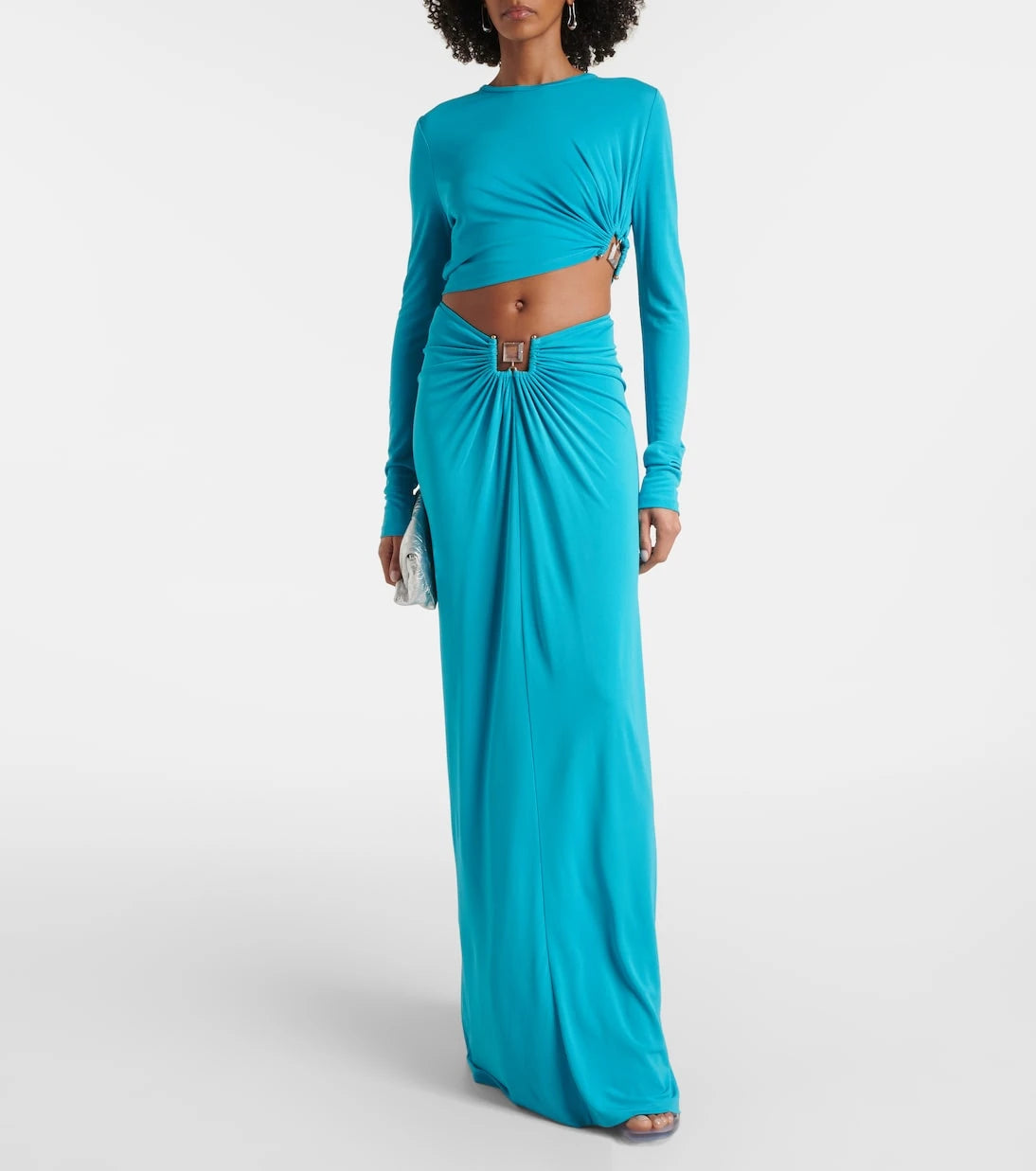 Christopher Esber - Embellished crop top