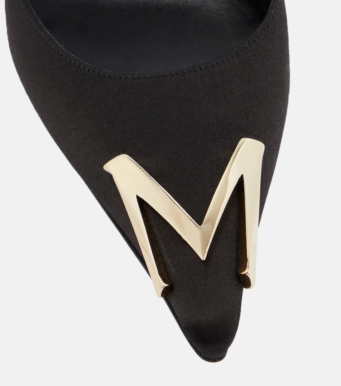 Magda Butrym - Logo slingback pumps